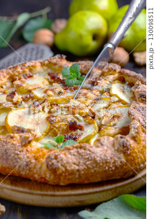 Pear & Walnut Galette Delight. Pear & Walnut Galette Delight. 130098511