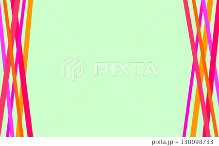 フレーム　ライン　カラフル 130098733