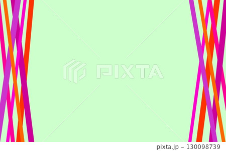 フレーム　ライン　カラフル 130098739