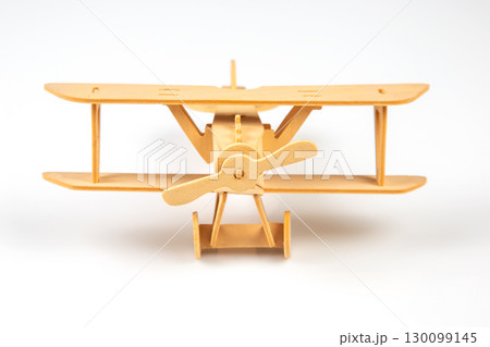 Wooden aircraft model. constructor for assembling toys 130099145