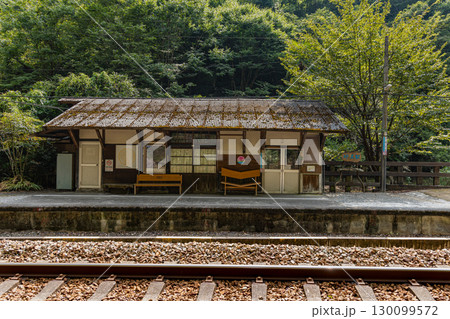 四国の秘境駅　JR坪尻駅 130099572