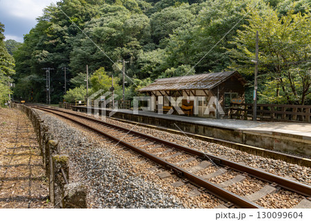 四国の秘境駅　JR坪尻駅 130099604