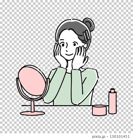 照鏡子的女人 130101451