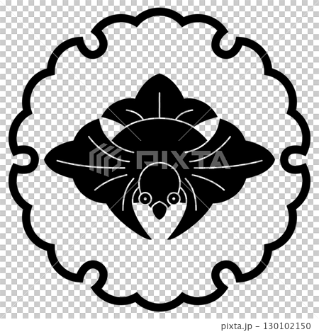 This is the family crest. It is a snow circle with a swollen sparrow and diamond pattern. 130102150