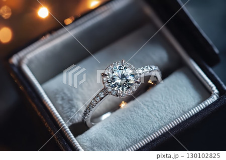 close up of ring on background 130102825