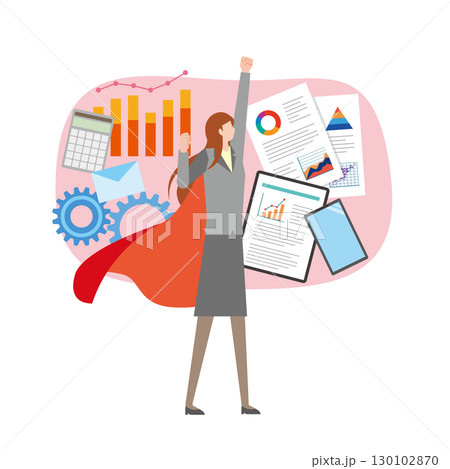 仕事ができる女性 仕事ができる女性 130102870