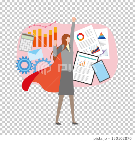 仕事ができる女性 仕事ができる女性 130102870