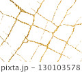 Elegant white marble texture with shiny gold veins. Perfect for luxury design, backgrounds, branding, packaging, and decorative digital art. Vector 130103578