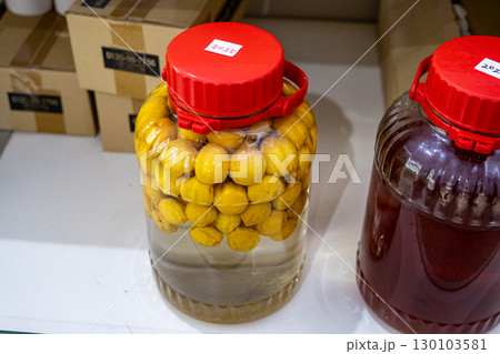 梅酒作り 130103581