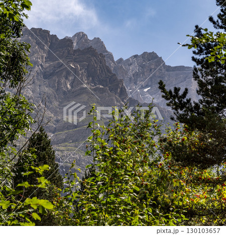 Exploring the majestic Cirque de Gavarnie in the Cauteret Pyrenees with stunning waterfalls and Exploring the majestic Cirque de Gavarnie in the Cauteret Pyrenees with stunning waterfalls and 130103657