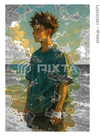 夏の少年 130103971