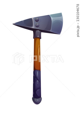 Cartoon 3D pirate game icon, Caribbean corsair weapon and accessory, vector GUI element. Pirate axe or corsair hatchet and marine battle tomahawk weapon for sailing combat and naval maritime weaponry Cartoon 3D pirate game icon, Caribbean corsair weapon and accessory, vector GUI element. Pirate axe or corsair hatchet and marine battle tomahawk weapon for sailing combat and naval maritime weaponry 130104678