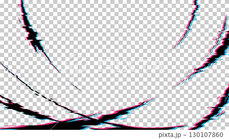 Background illustration with thin effects and glitch noise _ White background _ 16:9 Background illustration with thin effects and glitch noise _ White background _ 16:9 130107860