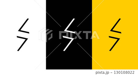Simple and modern letter S initials logo design 130108022
