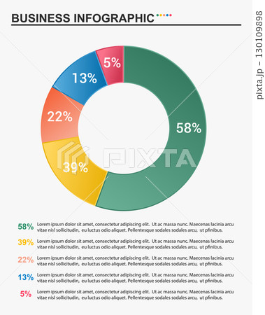 Business infographic template. Business infographic template. 130109898