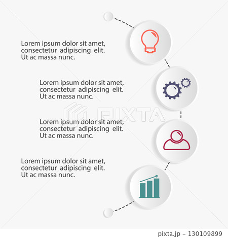 Business infographic template. Business infographic template. 130109899