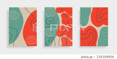 Set of modern abstract cover design. Cover design template for cover, presentation, brochure, catalog, poster, book, magazine, etc Set of modern abstract cover design. Cover design template for cover, presentation, brochure, catalog, poster, book, magazine, etc 130109956