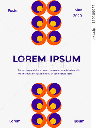 Bright fresh colors abstract pattern background cover design. A4 vertical orientation. Cover design template for presentation, brochure, catalog, poster, book, magazine, etc. Bright fresh colors abstract pattern background cover design. A4 vertical orientation. Cover design template for presentation, brochure, catalog, poster, book, magazine, etc. 130109973