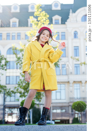 ebook technology. cheerful parisian girl in french beret. autumn fashion. school fall season. little girl child listen audio book. little girl in headset. online education. music lover. heart of town ebook technology. cheerful parisian girl in french beret. autumn fashion. school fall season. little girl child listen audio book. little girl in headset. online education. music lover. heart of town 130111006