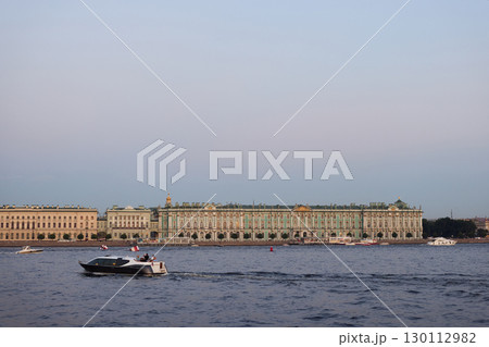 Experience a Serene and Peaceful Evening on the Beautiful Neva River in St. Petersburg 130112982