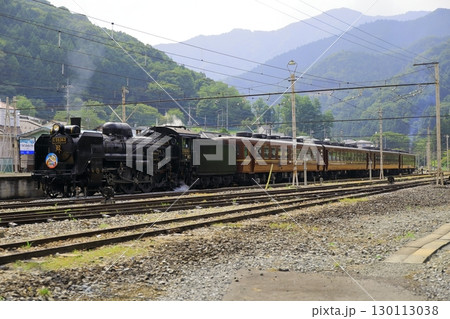 蒸気機関車(秩父鉄道) 蒸気機関車(秩父鉄道) 130113038