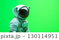 The astronauts visor reflects a glimpse of stars hinting at their destination 130114951