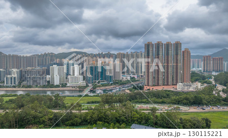 Aug 24 2025 Modern Residential Area in Tseung Kwan O South Hong Kong Aug 24 2025 130115221