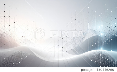 Abstract blue circuit board background with digital lines illustrating computer processor technology 130116260
