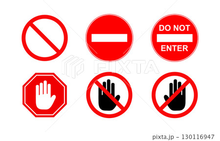 Prohibited Entry Signs. Do NoT Enter. No Entry Signs. Prohibited Entry Signs. Do NoT Enter. No Entry Signs. 130116947