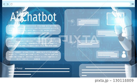 AI Artificial Intelligence Virtual Assistant for Smart Business Muxer 130118809