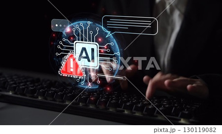 AI Prompt Error Warning in Chat Interface with Alert and System Issue Muxer AI Prompt Error Warning in Chat Interface with Alert and System Issue Muxer 130119082