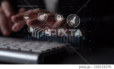 Project Management Strategy Dashboard Interface Muxer 130119176