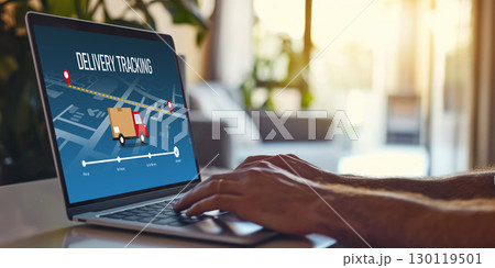 Delivery tracking system for e-commerce and brisk online business 130119501