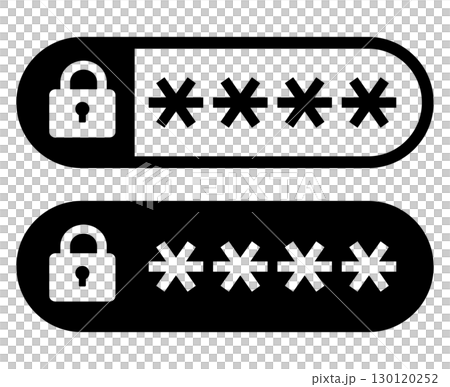 Password icon black Password icon black 130120252