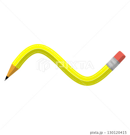 Pencil School, Office and Art Supplies Vector Illustration on White Background. 130120415