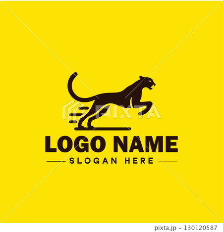 Cheetah animal logo and icon clean flat modern minimalist business and luxury brand logo design editable vector Cheetah animal logo and icon clean flat modern minimalist business and luxury brand logo design editable vector 130120587