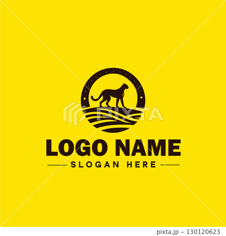 Cheetah animal logo and icon clean flat modern minimalist business and luxury brand logo design editable vector Cheetah animal logo and icon clean flat modern minimalist business and luxury brand logo design editable vector 130120623