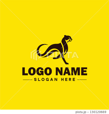 Cheetah animal logo and icon clean flat modern minimalist business and luxury brand logo design editable vector Cheetah animal logo and icon clean flat modern minimalist business and luxury brand logo design editable vector 130120669