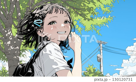 満面の笑みでYesと言っている若い女性