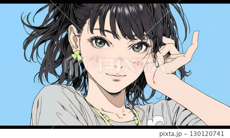 満面の笑みでYesと言っている若い女性