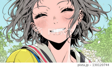 満面の笑みでYesと言っている若い女性
