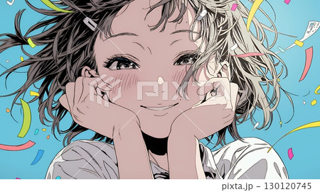 満面の笑みでYesと言っている若い女性
