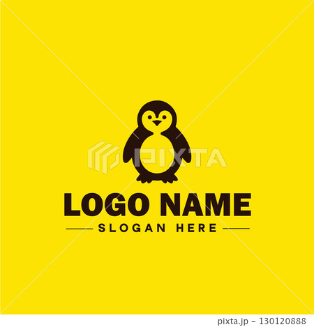 penguin logo and icon clean flat modern minimalist business and luxury brand logo design editable vector penguin logo and icon clean flat modern minimalist business and luxury brand logo design editable vector 130120888