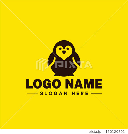 penguin logo and icon clean flat modern minimalist business and luxury brand logo design editable vector penguin logo and icon clean flat modern minimalist business and luxury brand logo design editable vector 130120891