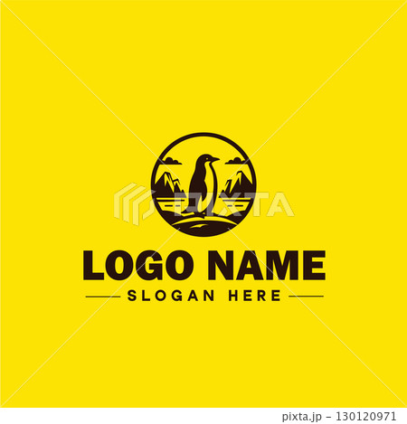 penguin logo and icon clean flat modern minimalist business and luxury brand logo design editable vector penguin logo and icon clean flat modern minimalist business and luxury brand logo design editable vector 130120971