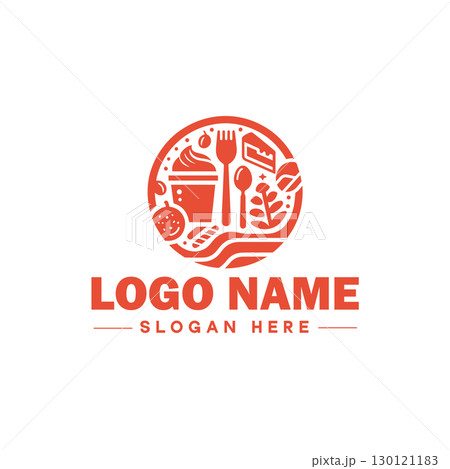 restaurant, bar, coffee shop, bbq, bakery, cafe, food logo and icon symbol clean flat modern minimalist business logo design editable vector restaurant, bar, coffee shop, bbq, bakery, cafe, food logo and icon symbol clean flat modern minimalist business logo design editable vector 130121183