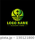 Health logo clinic medical wellness fitness spa yoga sports logo and icon symbol clean flat modern minimalist business logo design editable vector 130121800