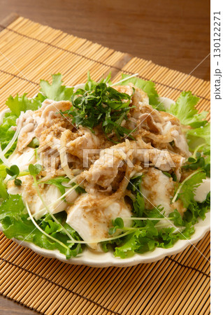 豆腐冷しゃぶサラダ 130122271