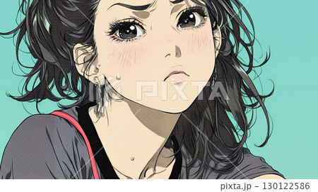 Noという表現を思いっきり顔に表しているる女性