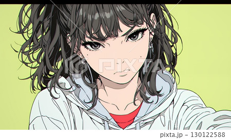 Noという表現を思いっきり顔に表しているる女性